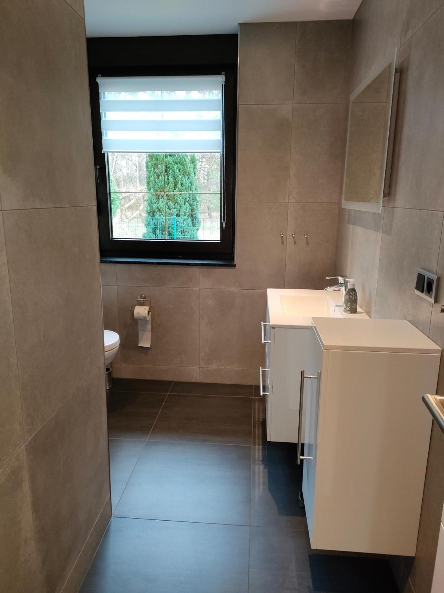Villa Haus Am Waldrand Vetschau Esterno foto
